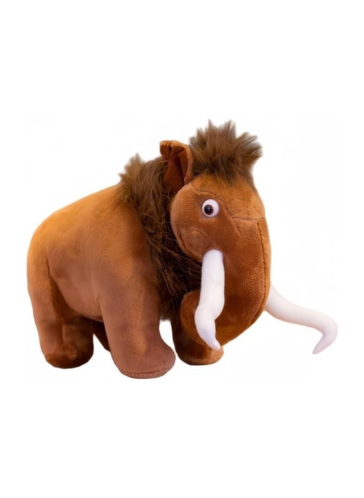 بريميم دمية ماني الماموث القطيفة من العصر الجليدي - شخصية ما قبل التاريخ محشوة وناعمة - Image 1